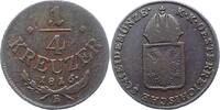 Haus Habsburg 1/4 Kreuzer 1816 B Franz II.(I.) 1792-1835. Schön - sehr s... 83.67 元 含税 ＋  50.20 元 运费