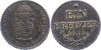 Haus Habsburg Kreuzer 1816 A Franz II.(I.) 1792-1835. Sehr schön - vorzü... 83.67 元 含税 ＋  50.20 元 运费