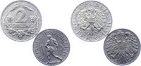 Österreich 2 Schilling Zweite Republik nach 1945. -