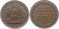Frankreich Bronzemedaille 1830 Louis Philipp 1830-1848. Vorzüglich + 318.24 元 含税 ＋  50.25 元 运费