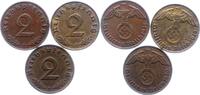 Drittes Reich 2 Reichspfennig -