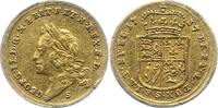 Braunschweig-Calenberg-Hannover 1/2 Dukat Gold Georg II. 1727-1760. -