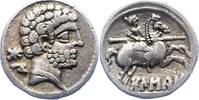 Iberokelten Denar Huesca (Osca) 204 - 154 v. Chr.. -