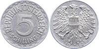 Österreich 5 Schilling Zweite Republik nach 1945. -