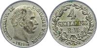 Dänemark 4 Skilling Christian IX. 1863-1906. -