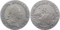 Brandenburg-Preußen Sterbetaler Friedrich II. 1740-1786. -