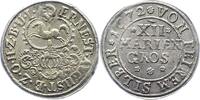 Osnabrück-Bistum 12 Mariengroschen Feinsilber Ernst August I. 1662-1698. -