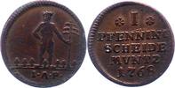 Braunschweig-Wolfenbüttel Pfennig Karl I. 1735-1780. -