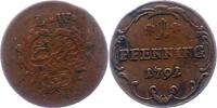 Löwenstein-gemeinschaftlich Pfennig 1791 Fast sehr schön 251.02 元 含税 ＋  50.20 元 运费