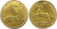 Braunschweig-Wolfenbüttel 2 1/2 Taler Gold Karl I. 1735-1780. -