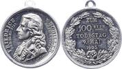 Personenmedaillen Schiller, Friedrich von *1759 Marbach/Württemberg, +1805 Weimar, deutscher Dichter und Arzt. -