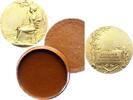 Frankreich Vergoldete Bronzemedaille 1870-1940 Dritte Republik 1870-1940... 460.20 元 含税 ＋  50.20 元 运费