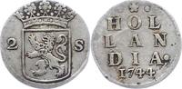 Niederlande-Holland, Provinz 2 Stuiver -