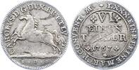 Braunschweig-Wolfenbüttel 1/6 Taler Karl I. 1735-1780. -