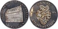 Hanau-Hanau, Stadt Silbermedaille -