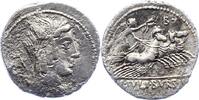 Republik Denar L. Julius Bursio 85 v. Chr.. -
