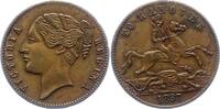 Großbritannien Jeton Victoria 1837-1901. -