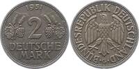 Münzen der Bundesrepublik Deutschland 2 Mark Mark 1945-2001. -