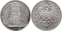 Sachsen 3 Mark Friedrich August III. 1904-1918. -