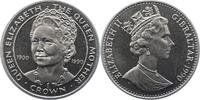 Gibraltar 1 Crown Elisabeth Seit 1952. -
