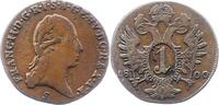 Haus Habsburg Kreuzer 1800 S Franz II.(I.) 1792-1835. Schön - sehr schön 75.30 元 含税 ＋  50.20 元 运费