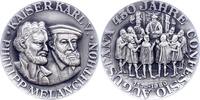 Personenmedaillen Silbermedaille Melanchthon, Philipp *1497 Bretten/Unterpfalz, +1560 Wittenberg, deutscher Humanist und Reformator. -