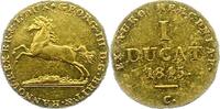 Braunschweig-Calenberg-Hannover Harzgold Ausbeutedukat Gold Georg III. 1760-1820. -