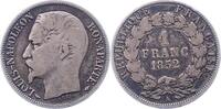 Frankreich 1 Franc Napoleon III. 1852-1870. -