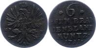 Brandenburg-Preußen 6 Pfennig Friedrich I. 1701-1713. -