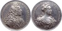 Braunschweig-Wolfenbüttel Silbermedaille zu 4 Talern Anton Ulrich, allein 1704-1714. -