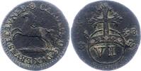 Braunschweig-Wolfenbüttel 6 Pfennig Karl I. 1735-1780. -