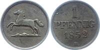 Braunschweig-Wolfenbüttel 1 Pfennig Kupfer Wilhelm 1831-1884. -
