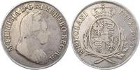 Haus Habsburg 1/2 Scudo Maria Theresia 1740-1780. -