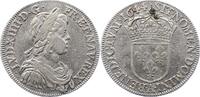 Frankreich 1/2 Ecu Ludwig XIV. 1643-1715. -
