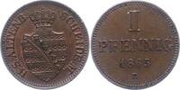 Sachsen-Altenburg Pfennig Ernst 1853-1908. -