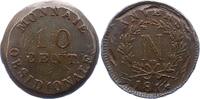 Frankreich 10 Centimes / Decime Napoleon I. 1804-1814, 1815. -
