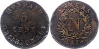 Frankreich 5 Centimes / Decime Napoleon I. 1804-1814, 1815. -