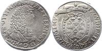 Öttingen Gulden zu 60 Kreuzern Albert Ernst 1659-1683. -