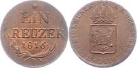 Haus Habsburg Kreuzer 1816 B Franz II.(I.) 1792-1835. Sehr schön - vorzü... 83.67 元 含税 ＋  50.20 元 运费