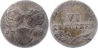 Haus Habsburg 6 Kreuzer Franz II.(I.) 1792-1835. -