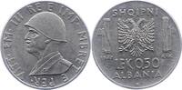Albanien 0.5 Lek Vittorio Emanuele 1939-1943. -