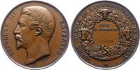 Frankreich Bronzemedaille Napoleon III. 1852-1870. -