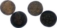 Frankreich 2 x Liard Ludwig XIV. 1643-1715. -