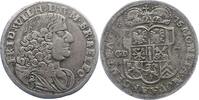 Brandenburg-Preußen 2/3 Taler Friedrich Wilhelm 1640-1688. -