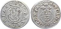 Bayern Halbbatzen Maximilian I., als Kurfürst 1623-1651. -