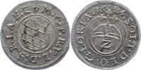 Bayern Halbbatzen Maximilian I., als Kurfürst 1623-1651. -