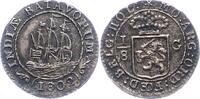 Niederlande-Batavische Republik 1/8 Gulden -