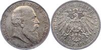 Baden 5 Mark 1907 G Friedrich I. 1856-1907. Winz. Randfehler und Kratzer... 376.52 元 含税 ＋  50.20 元 运费