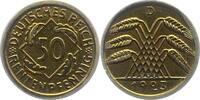 Weimarer Republik 50 Rentenpfennig -
