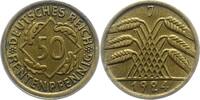 Weimarer Republik 50 Rentenpfennig -